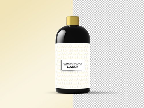 Cosmetic Bottle Product Mockup