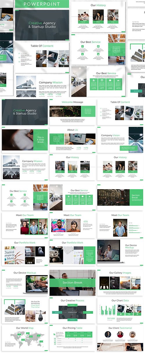 Donke - Business Powerpoint, Keynote and Google Slides Template