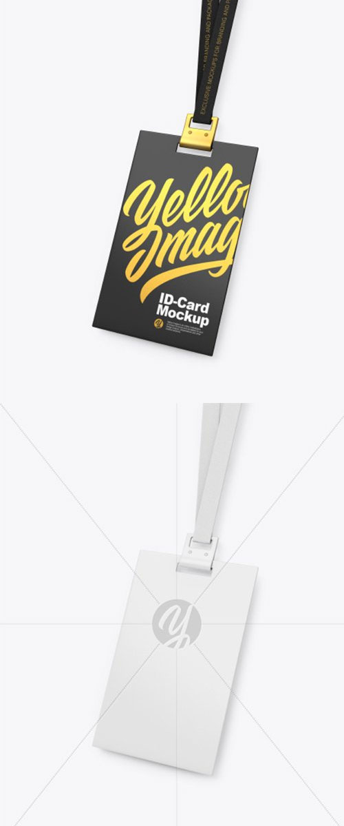 Identity Card Mockup 34987