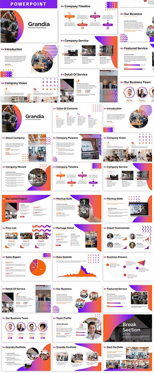 Grandia - Business Powerpoint Template