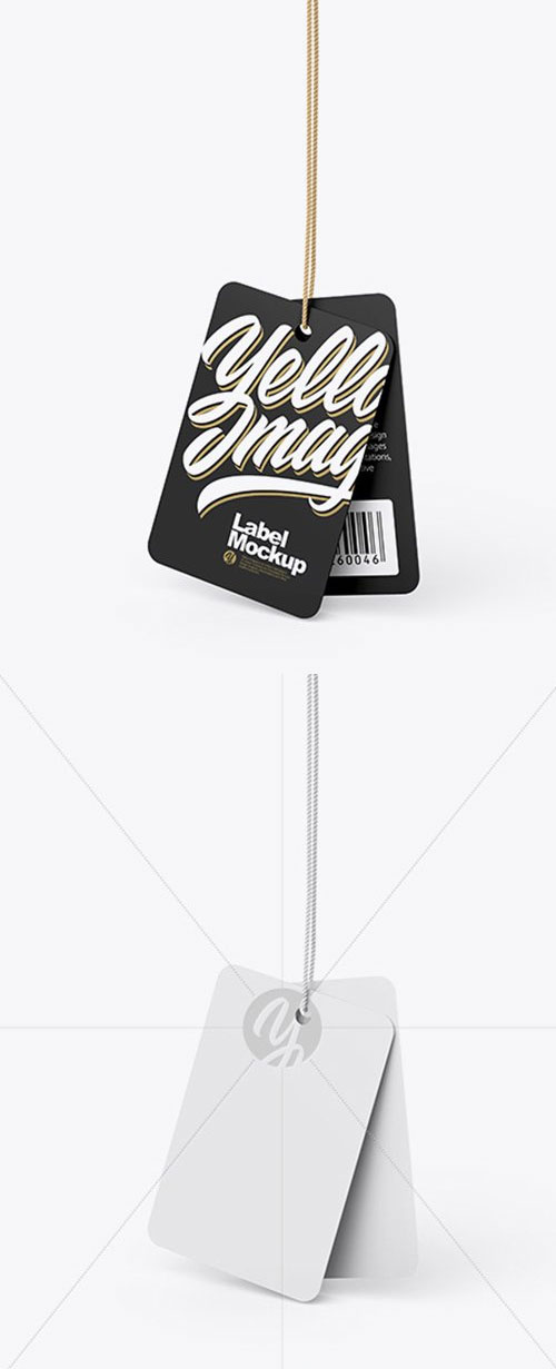 Matte Labels Mockup